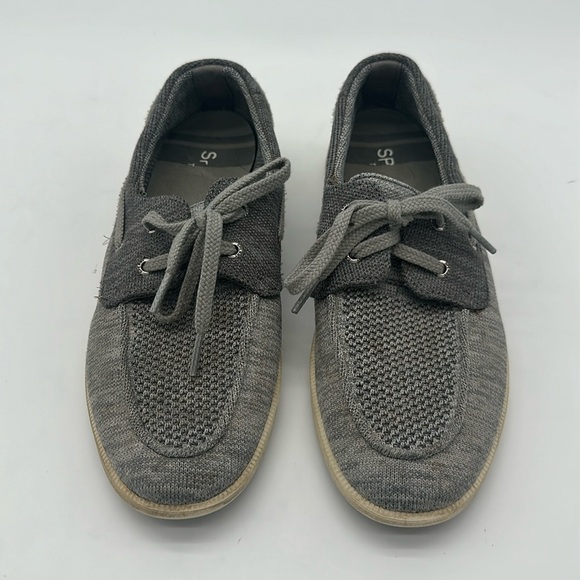 Sperry Shoes - Sperry Womens Oasis Dock Gray Casual Slip On Flats Boat Shoes Loafers Size 9.5
